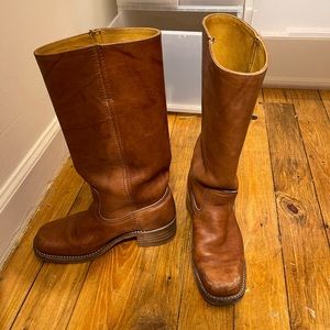 Frye Engineer Boots brown size 7